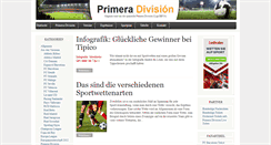 Desktop Screenshot of primera-division.com